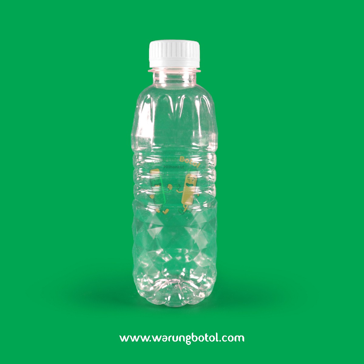 distributor jual botol plastik minuman kola, jus unik 330ml bening murah terdekat bandung jakarta bogor bekasi